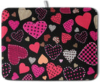 Happy Valentine's Day Kitchen Drying Mats by Kwlegh