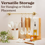 Silicone Kitchen Utensils Set & Holder: Cooking Utensils Set - Image 7