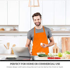 GREEN LIFESTYLE 12 Pack Professional Chef Apron – Grilling Aprons - Image 5