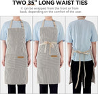 NLUS 2 Pack Cooking Aprons for Women - Image 4