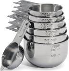 Hudson Essentials Stainless Steel Measuring Cups Set by HudsonEssentials