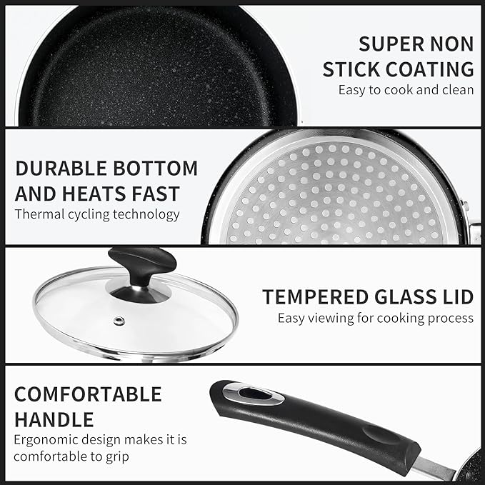 Nonstick Saucepan Set - Image 6