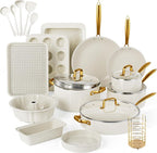 Pots and Pans Set Nonstick by VONIKI