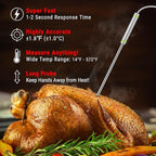 TempPro TP17H Digital Meat Thermometer - Image 6