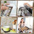 Fourluoo 10 Pcs Farmhouse Kitchen Decor and Accessories Set 4 Kitchen Towels 2 - Image 4