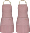 NLUS 2 Pack Cooking Aprons for Women by NLUS