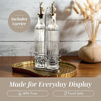 COOK WITH COLOR Glass Olive Oil Bottle Dispenser - Image 6