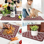 WISELIFE Dish Drying Mat Super Absorbent Drying Mat Large Dish Drying Mats - Image 6
