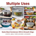 HIC Kitchen Cooking and Storage Lids, High-Heat Silicone - Image 5