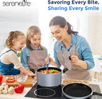 SereneLife Kitchenware Pots & Pans Basic Kitchen Cookware, Heat Resistang - Image 7