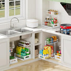Under Sink Organizer, 2 Pack Cabinet Organizer - Image 6