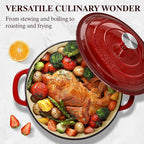 Enameled Cast Iron Dutch Oven - Image 4