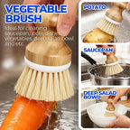 Holikme 6 Pack Dish Brush Scouring Pad Set - Image 2