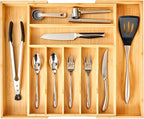 Umilife Large Expandable Kitchen Silverware Utensils Drawer Organizer, 2.5" by Umilife