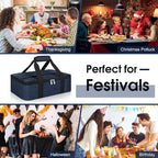 Insulated Casserole Carrier, Portable Casserole Carrier - Image 6