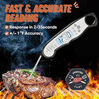 Digital Meat Thermometer, Waterproof Instant Read Food Thermometer - Image 2