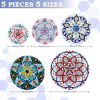 5-Size Reusable Beeswax Bowl Covers - Image 2
