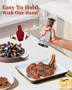 Electric Salt and Pepper Grinder Set - Image 3
