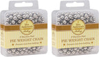 Mrs. Anderson's Baking Pie Weights | Stainless Steel Stoneware Beads by MrsAndersonsBaking