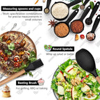 HaWare Kitchen Cooking Utensils Set, 23-Piece Silicone Kitchen Utensils Spatula - Image 6