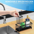 Cisily Sponge Holder for Kitchen Sink, Sink Caddy Organizer - Image 5