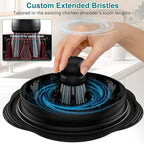 Mini Dish Brush for Cleaning Chicken Shredder, Palm Brush Dish Scrubber - Image 3