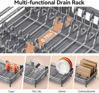 Urackify Stainless Steel Dish Drying Rack - Image 4