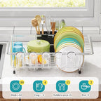 Simple Trending Expandable Dish Drying Rack in Sink, Adjustable Dish Drainers - Image 3