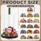 LemonRoad 17 Pcs Memorial Day Holiday Interchangeable Kitchen Paper Towel - Image 2