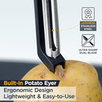 Deiss PRO Swivel Vegetable Peeler - Image 3