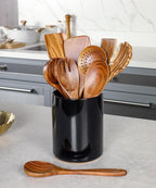 Nucookery Wooden Cooking Utensils Set - Image 9