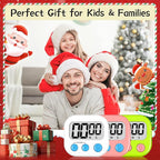 ZILLEEN 12 Pack Kitchen Timers for Cooking Digital Classroom Timers for Kids - Image 5