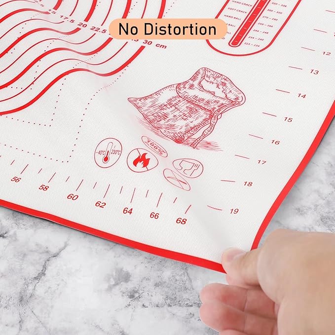 Extra Large Silicone Pastry Mat, Baking Mat - Image 6