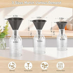 Plastic Kitchen Funnel Set of 3 - Image 2