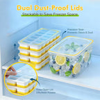NFK Ice Cube Tray with Lid & Bin - Image 4