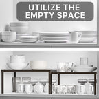 Simple Houseware Expandable Stackable Cabinet and Counter Shelf Organizer - Image 5