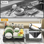Epicano Dish Drying Rack for Kitchen Counter - Image 7