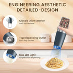 Gravity Electric Salt And Pepper Grinder Set, Automatic Salt And Pepper Grinder - Image 4