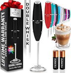 Zulay Kitchen Double Whisk Milk Frother by ZulayKitchen