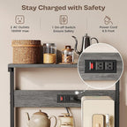 SUPERJARE Kitchen Bakers Rack - Image 3