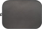 Dark Gray Dish Drying Mats 20" x 15", XL Kitchen Drying Mat by FullBeDare