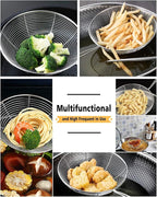 Enhanced Version Stainless Steel Spider Strainer Skimmer Ladle, Pasta Strainer - Image 7