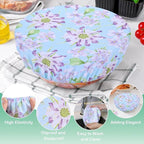 5 Pieces Bowl Covers Reusable, 5 Size Elastic Cloth Bowl Covers - Image 5