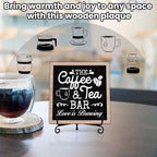 Coffee & Tea Bar Decor Signs & Table Decor, Tea Station Accessories, Themed - Image 6