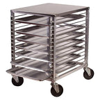 Winco 15-Tier Aluminum Sheet Pan Rack - Image 2