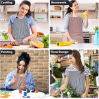 VALOME 2 Pack Kitchen Aprons, Apron - Image 7