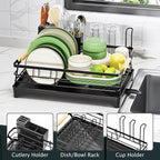 Epicano Dish Drying Rack for Kitchen Counter - Image 3