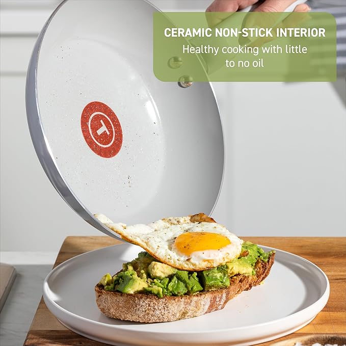 T-fal Refresh Ceramic Nonstick Saute Pan - Image 2