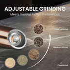 Rechargeable Salt And Pepper Grinder Set - Image 3