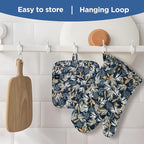 BONTHEE Oven Gloves Heat Resistant Potholder Set Oven Gloves - Image 4